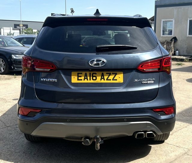Hyundai Santa Fe 2.2 Crdi Blue Drive Premium Suv Blue #6
