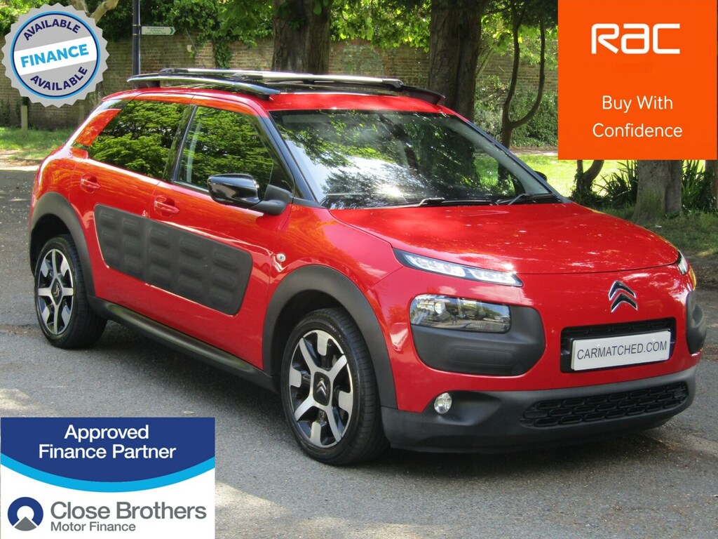 Citroen C4 Cactus 1.6 E-hdi Flair Etg6 Red