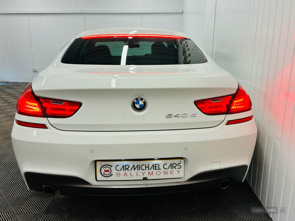 BMW 6 Series 640D M Sport White #6