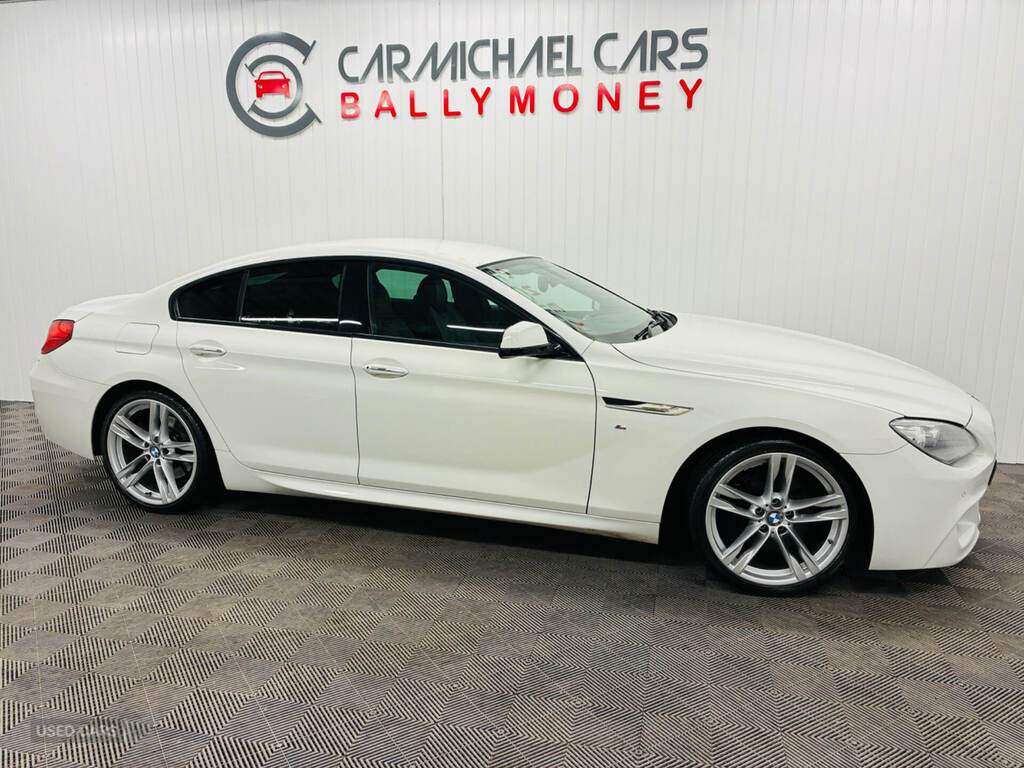 BMW 6 Series M Sport Gran Coupe Silver #9