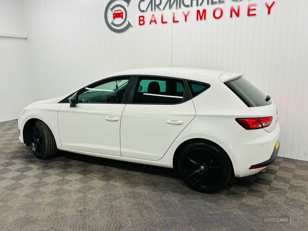 Seat Leon 2.0 Tdi Fr Technology Pack White #5