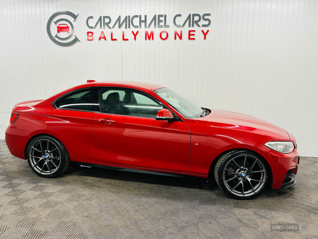BMW 2 Series 220D M Sport Red
