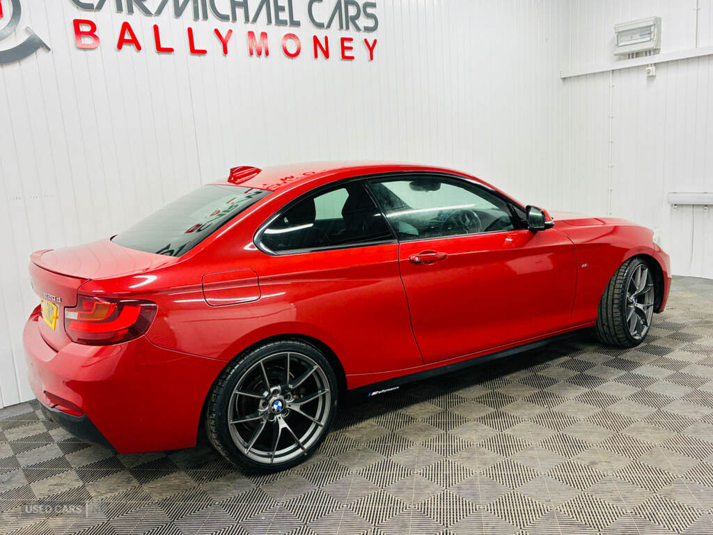 BMW 2 Series 220D M Sport Red #3