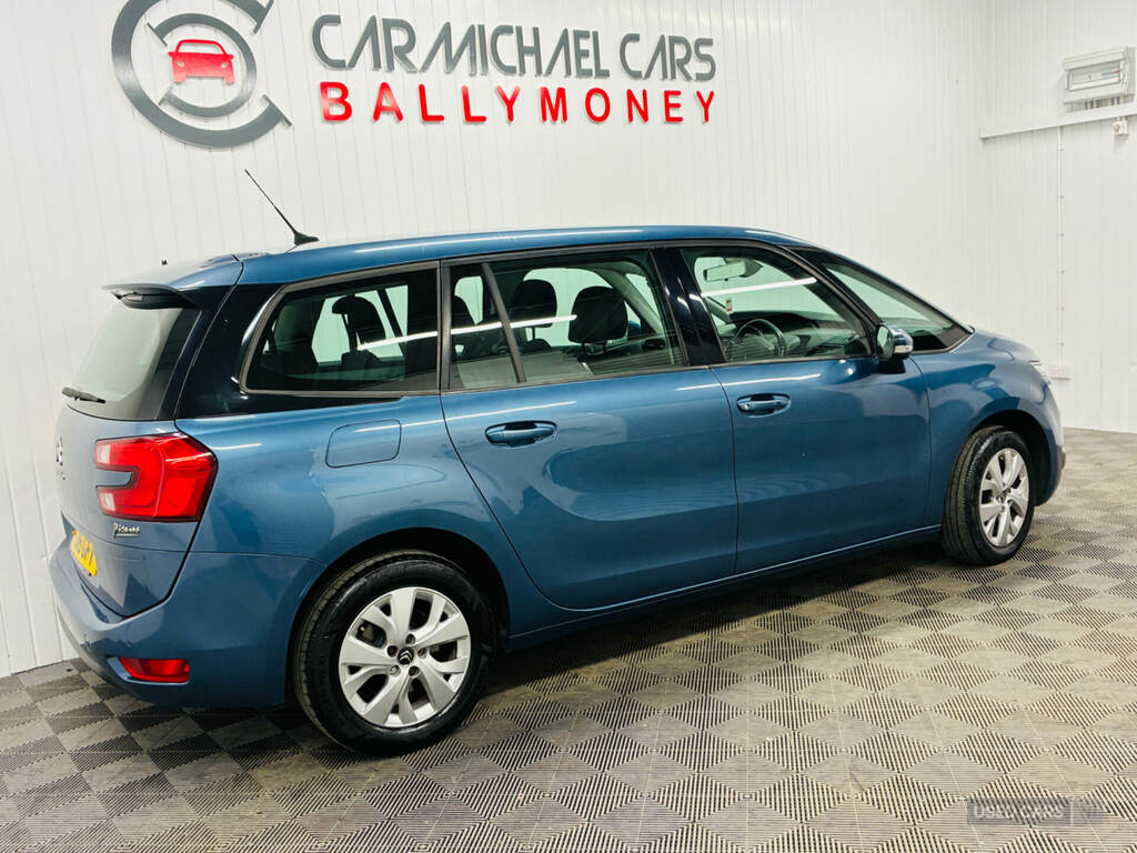 Citroen Grand C4 Picasso 1.6 Bluehdi Vtr Blue #5