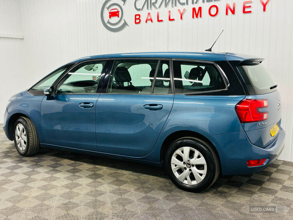 Citroen Grand C4 Picasso 1.6 Bluehdi Vtr Blue #6