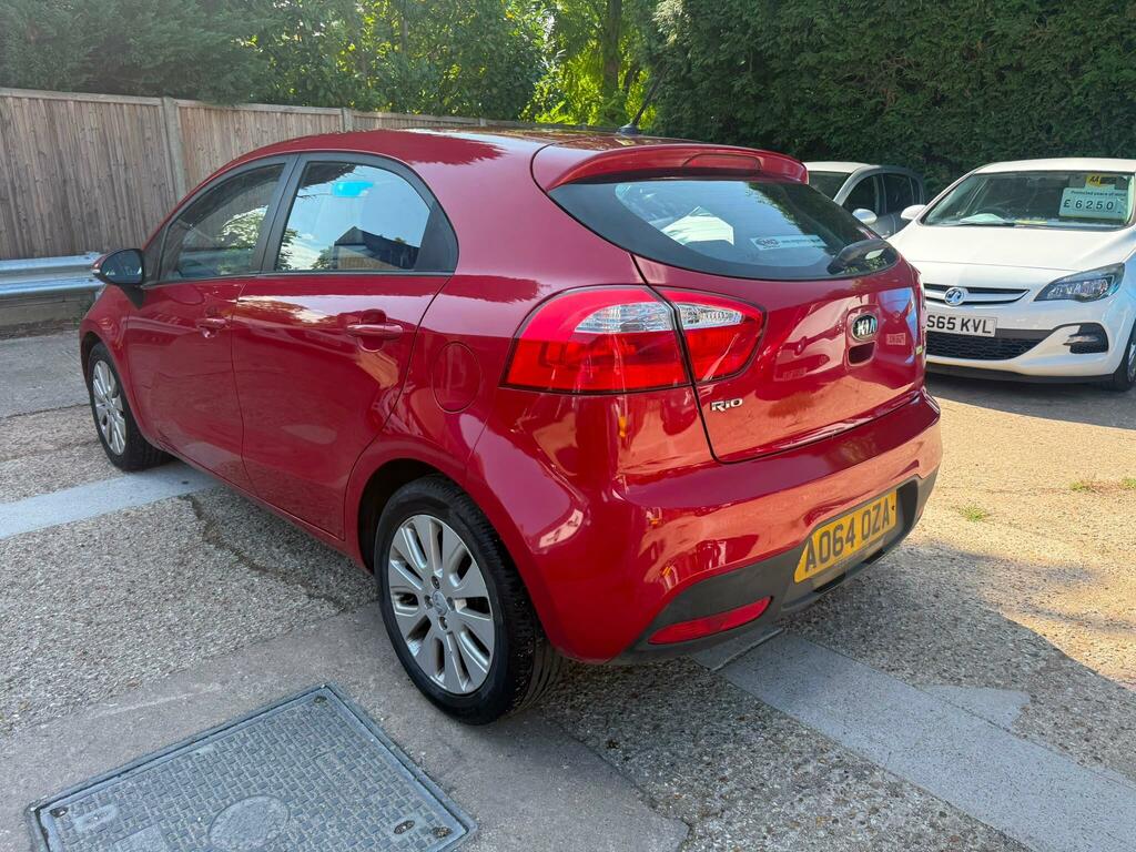 Kia RIO 2 Red #4