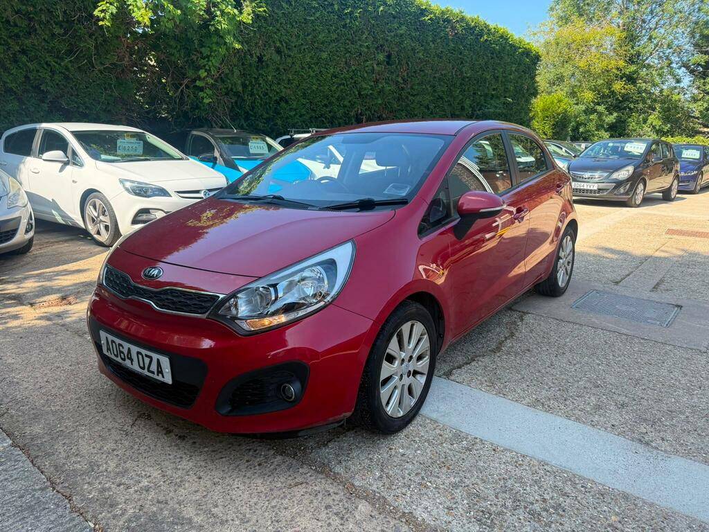Kia RIO 2 Red #3