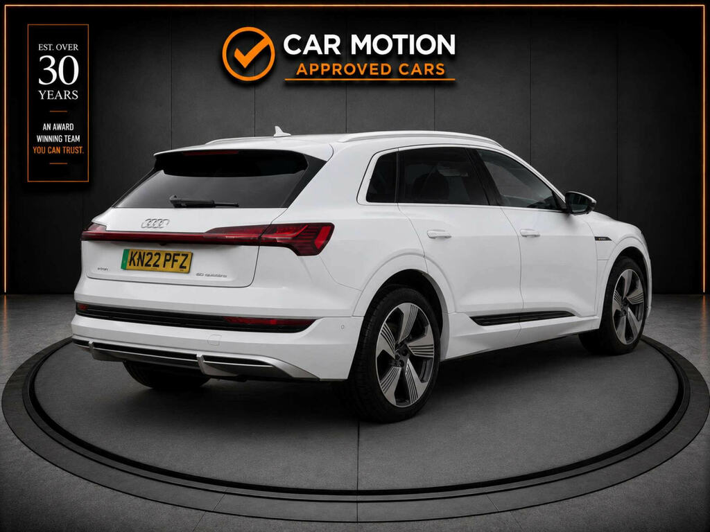 Audi E-Tron S E-tron S Line 55 Quattro 4Wd White #4