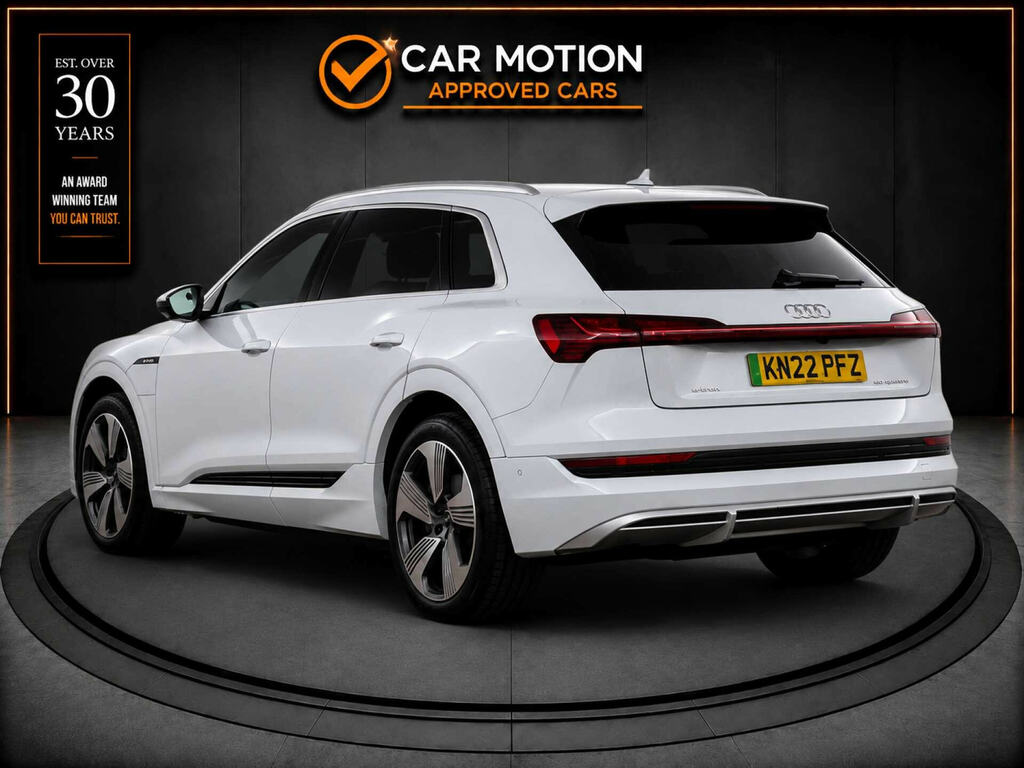 Audi E-Tron S E-tron S Line 55 Quattro 4Wd White #6