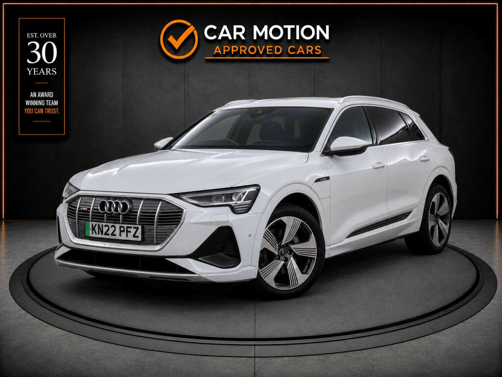 Audi E-Tron S E-tron S Line 55 Quattro 4Wd White #3