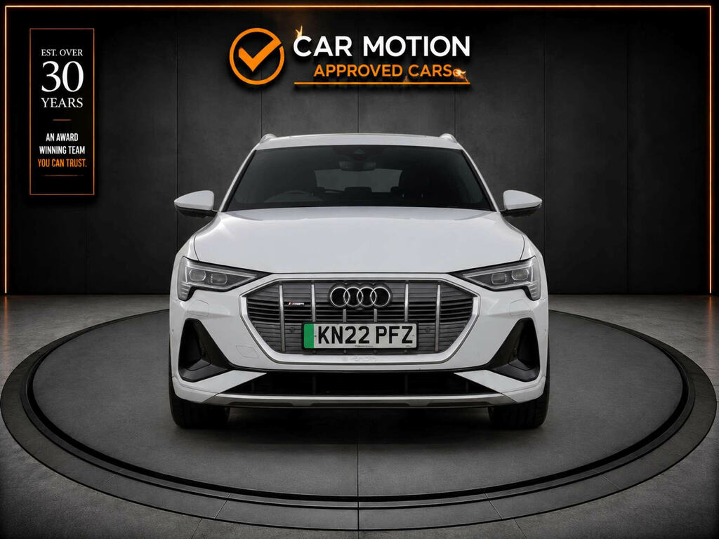 Audi E-Tron S E-tron S Line 55 Quattro 4Wd White #2