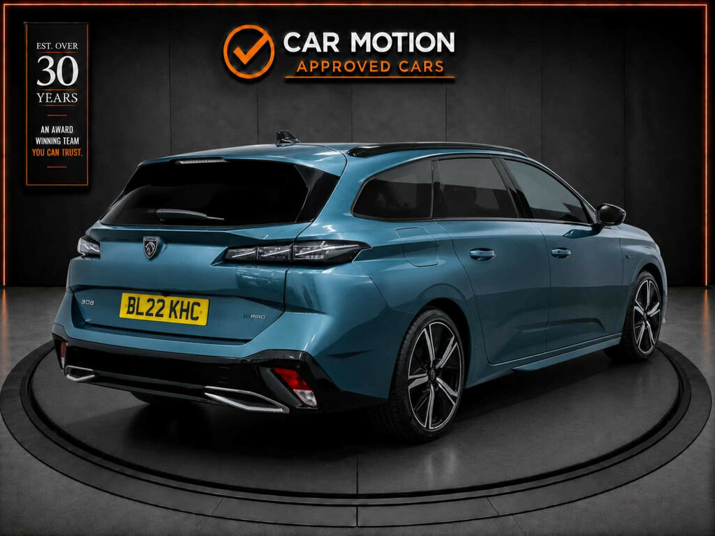 Peugeot 308 SW 1.6 308 Gt Sw Ss Phev Blue #4