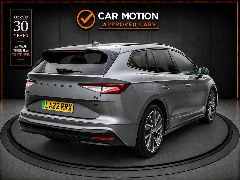 Skoda ENYAQ Enyaq Iv 80 Sportline Grey #4