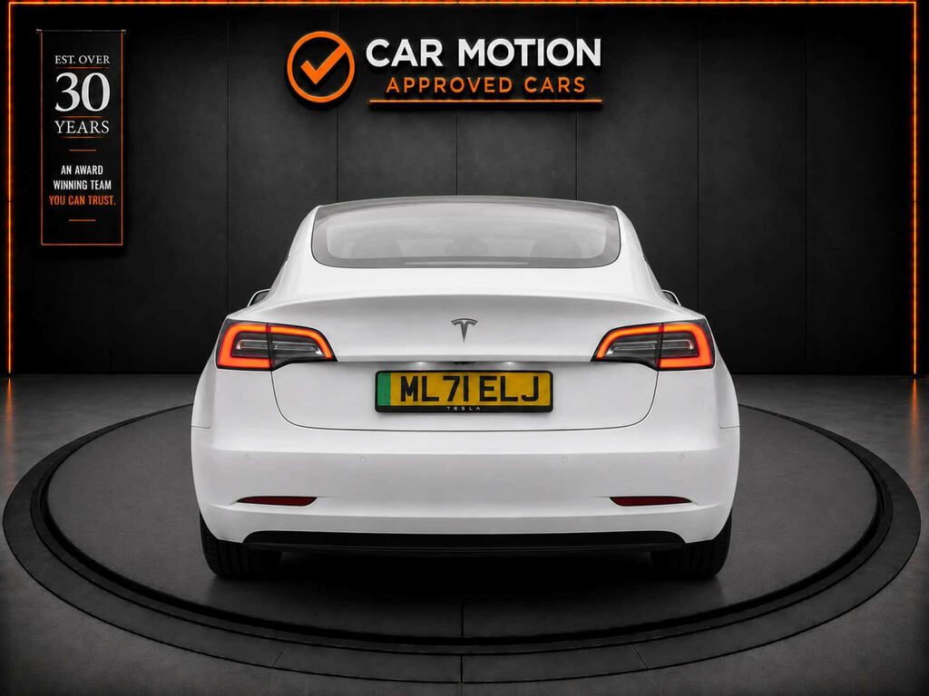 Tesla Model 3 Model 3 Standard Range ML71ELJ White #5