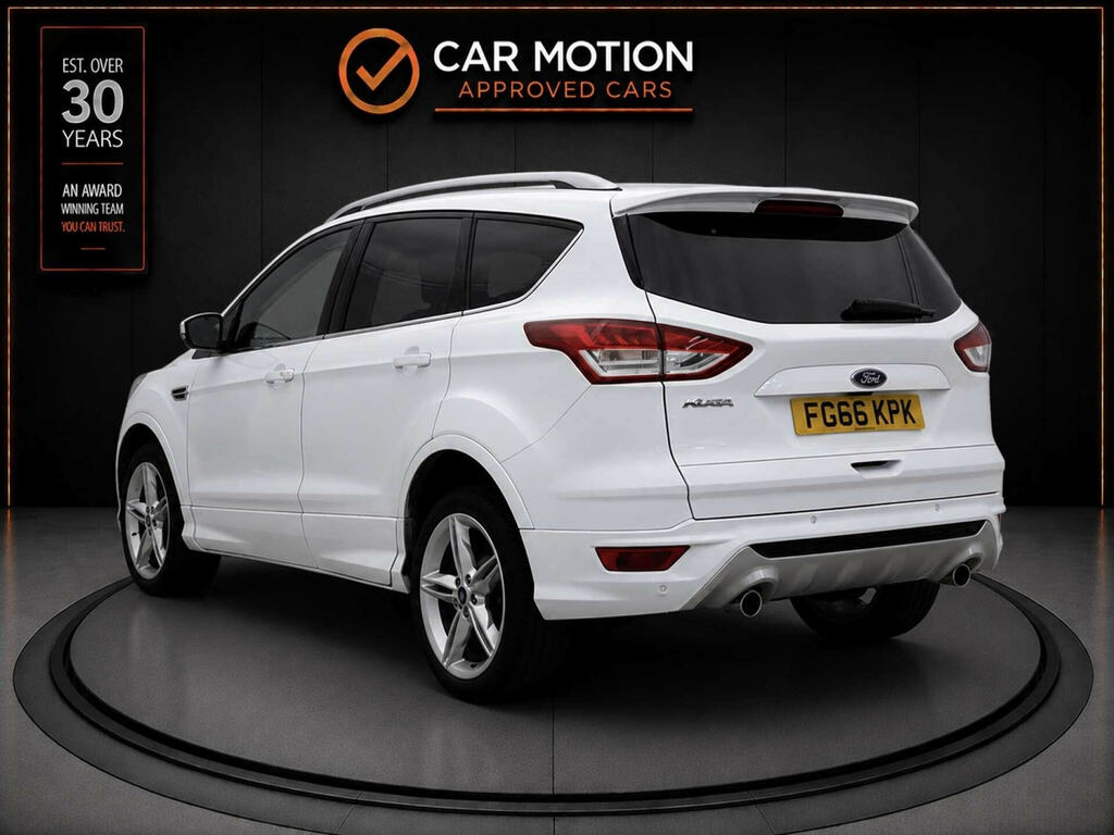 Ford Kuga 2.0 Kuga Titanium X Tdci 4X4 4Wd White #4