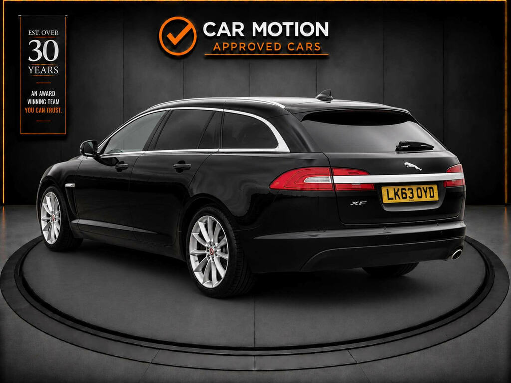 Jaguar XF 2.2 Xf Luxury Sportbrake D Black #6