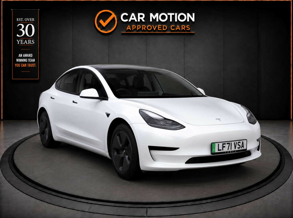 Tesla Model 3 Model 3 Long Range Awd 4Wd White
