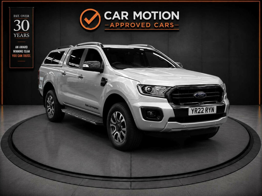 Ford Ranger 213Ps Wildtrak 4Wd Euro 6 With 18 Alloys, Sat Nav Blue #1
