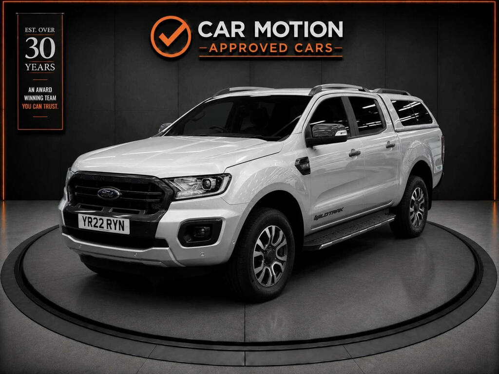 Ford Ranger 213Ps Wildtrak 4Wd Euro 6 With 18 Alloys, Sat Nav Blue #3