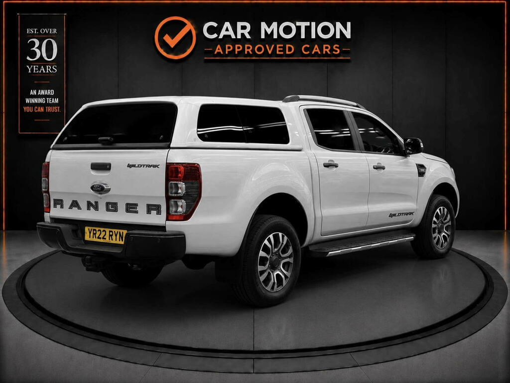 Ford Ranger 213Ps Wildtrak 4Wd Euro 6 With 18 Alloys, Sat Nav Blue #4
