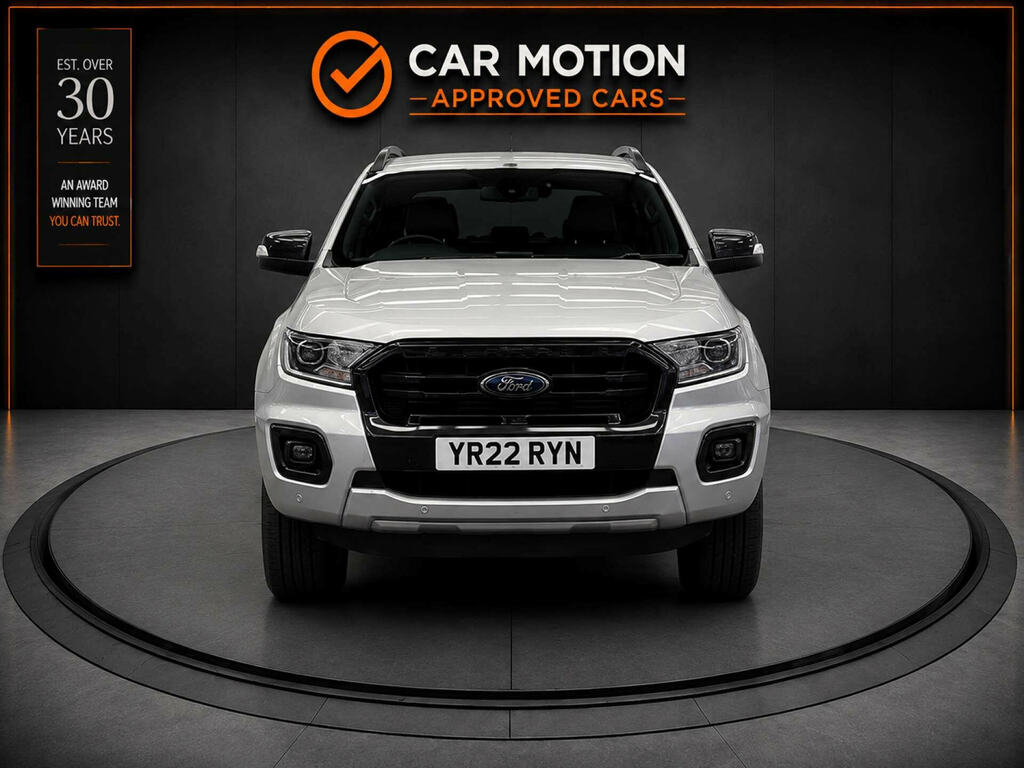 Ford Ranger 213Ps Wildtrak 4Wd Euro 6 With 18 Alloys, Sat Nav Blue #2
