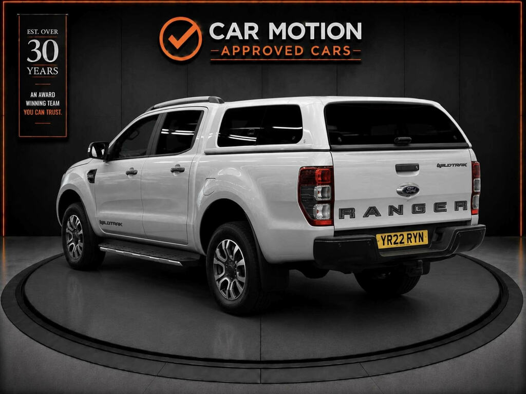 Ford Ranger 213Ps Wildtrak 4Wd Euro 6 With 18 Alloys, Sat Nav Blue #6