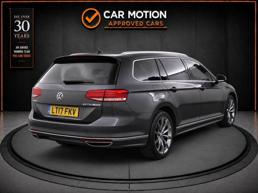 Volkswagen Passat 2.0 Passat R-line Tdi Bluemotion Technology Semi-a Grey #4