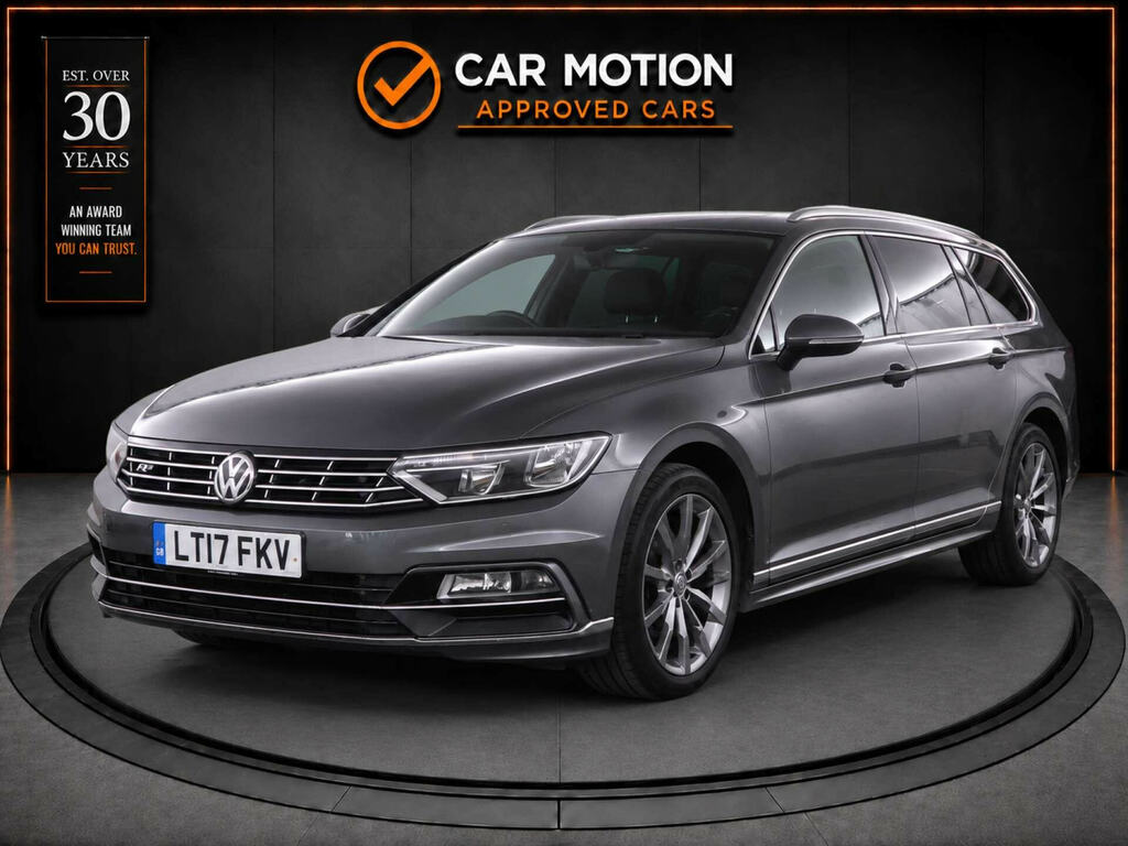 Volkswagen Passat 2.0 Passat R-line Tdi Bluemotion Technology Semi-a Grey #3
