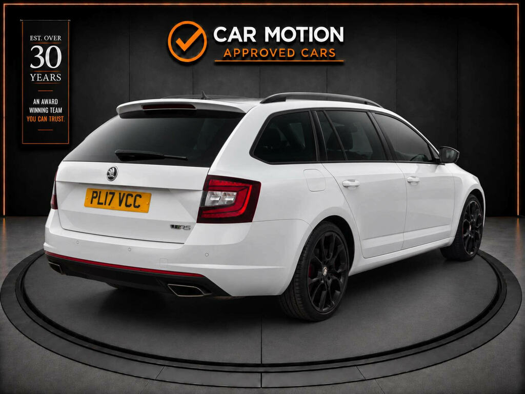 Skoda Octavia 2.0 Octavia Vrs 245 Tsi White #4