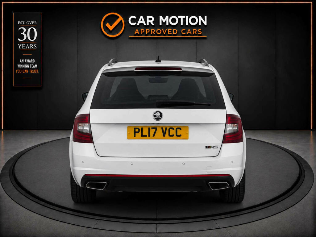 Skoda Octavia 2.0 Octavia Vrs 245 Tsi White #5