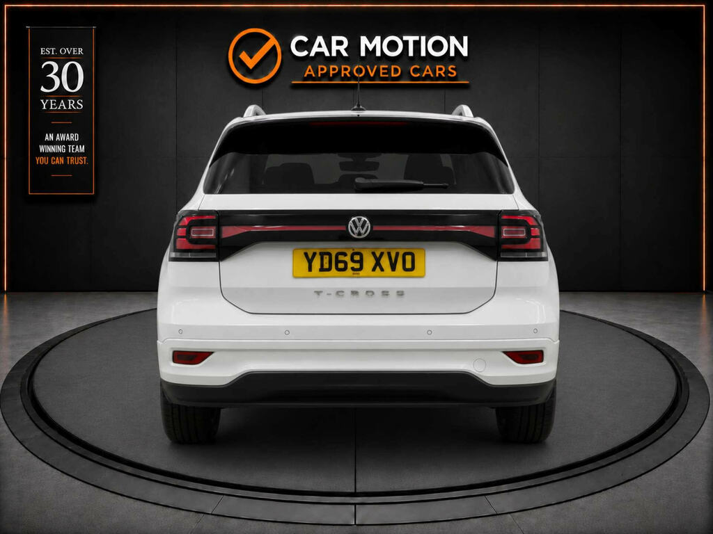 Volkswagen T-Cross 1.0 T-cross R-line Tsi White #5