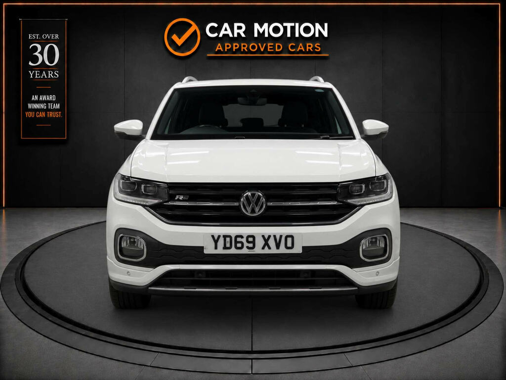 Volkswagen T-Cross 1.0 T-cross R-line Tsi White #2