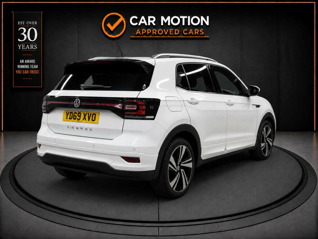 Volkswagen T-Cross 1.0 T-cross R-line Tsi White #4