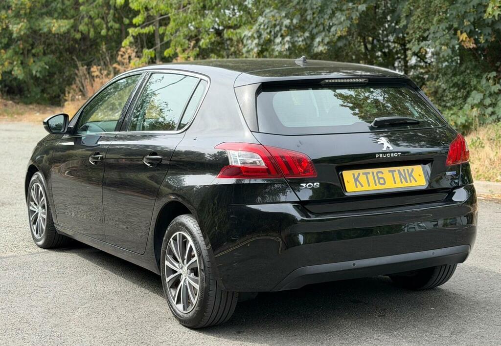 Peugeot 308 1.6 Bluehdi Allure Euro 6 Ss Black #4