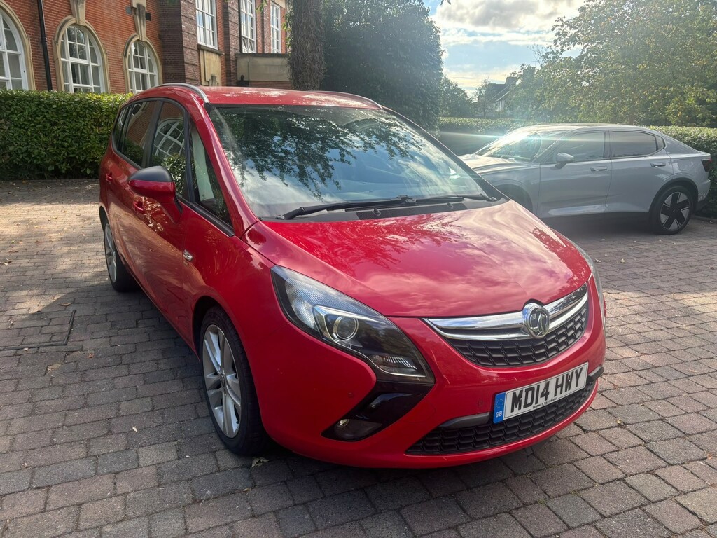 Vauxhall Zafira Tourer 1.4 T 16V Sri Red #3