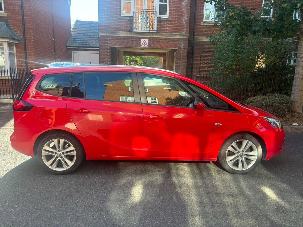Vauxhall Zafira Tourer 1.4 T 16V Sri Red #6