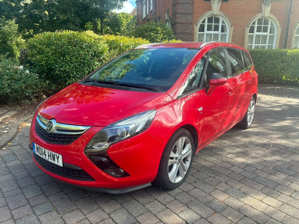 Vauxhall Zafira Tourer 1.4 T 16V Sri Red