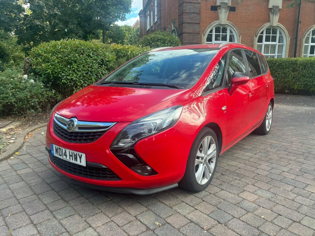 Vauxhall Zafira Tourer 2.0 Cdti Sri Mpv Red #7