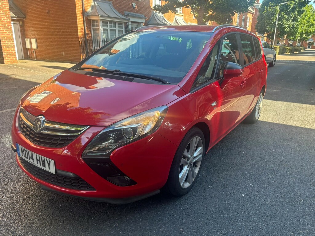 Vauxhall Zafira Tourer 2.0 Cdti Sri Mpv Red #15