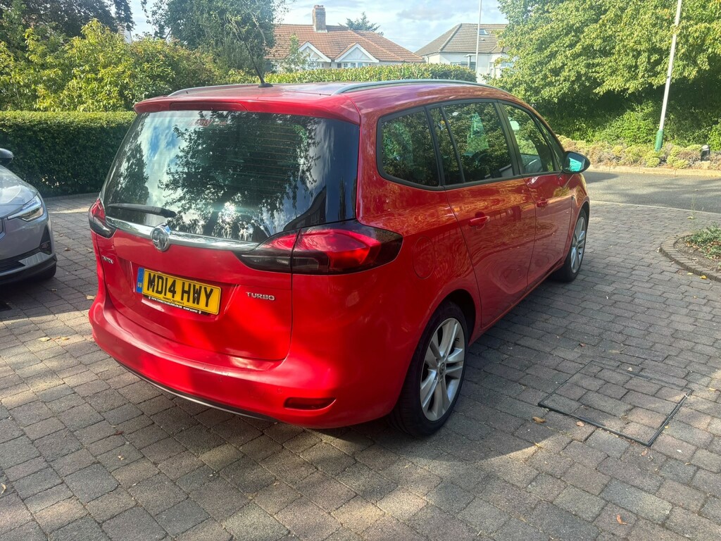 Vauxhall Zafira Tourer 1.4 T 16V Sri Red #4