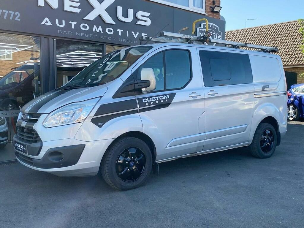Ford Transit Custom 2.2 Tdci 350 Trend Fwd L2 H2 Euro 5 White #4