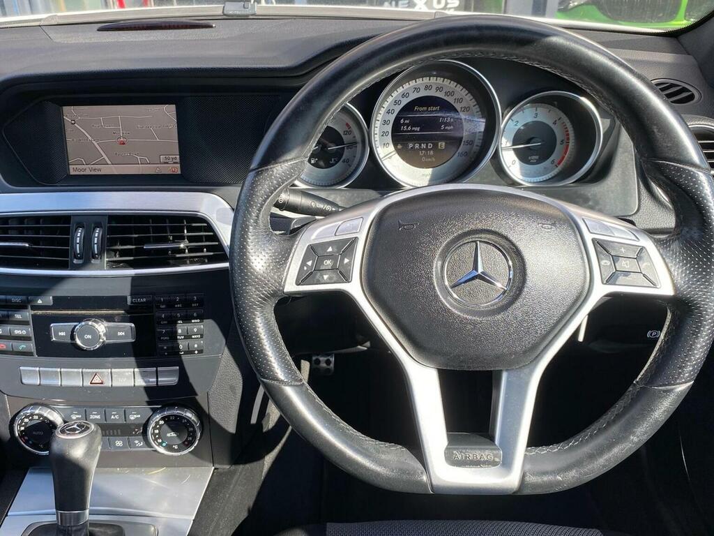 Mercedes-Benz C Class Coupe 2.1 C250 Cdi Blueefficiency Amg Sport G-tron Silver #7