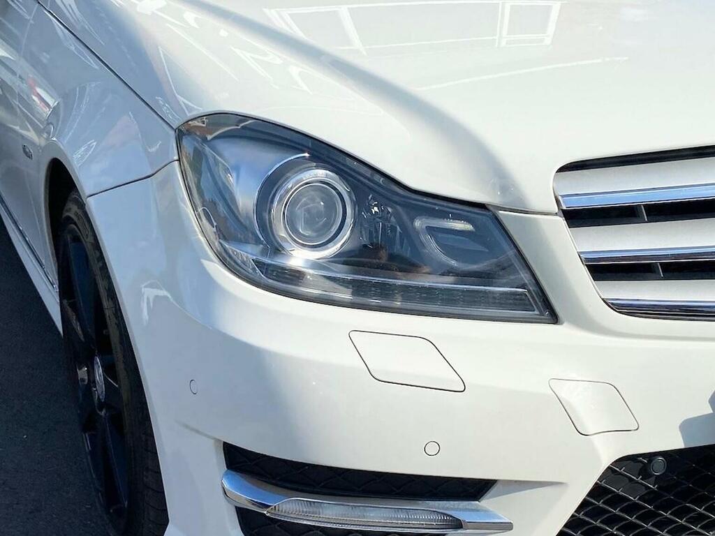 Mercedes-Benz C Class Coupe 2.1 C250 Cdi Blueefficiency Amg Sport G-tron Silver #9