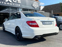 Mercedes-Benz C Class Coupe 2.1 C250 Cdi Blueefficiency Amg Sport G-tron Silver #36