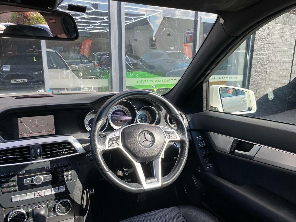 Mercedes-Benz C Class Coupe 2.1 C250 Cdi Blueefficiency Amg Sport G-tron Silver #17