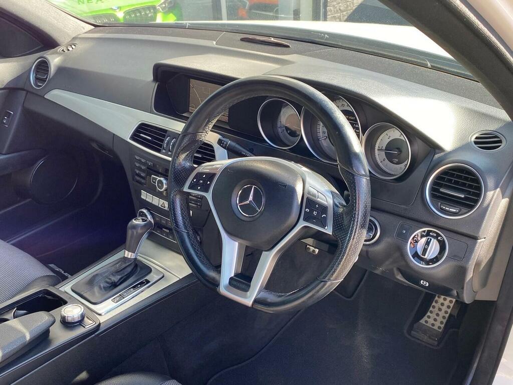 Mercedes-Benz C Class Coupe 2.1 C250 Cdi Blueefficiency Amg Sport G-tron Silver #25