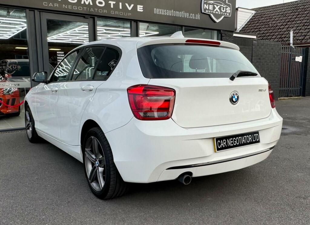 BMW 1 Series 2.0 116D Sport Euro 5 Ss White #3
