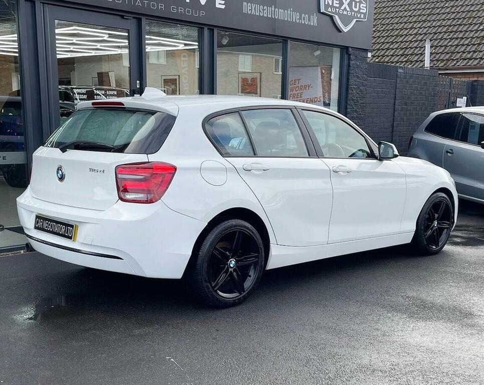 BMW 1 Series 2.0 116D Sport Euro 5 Ss White #4