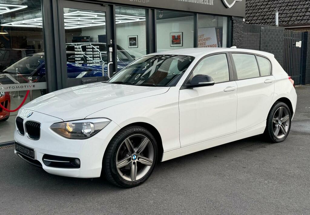BMW 1 Series 2.0 116D Sport Euro 5 Ss White #5