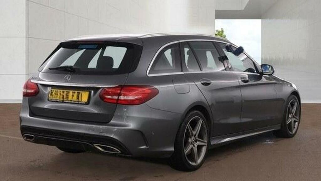 Mercedes-Benz C Class 2.1 C220d Amg Line G-tronic Euro 6 Ss Grey #2
